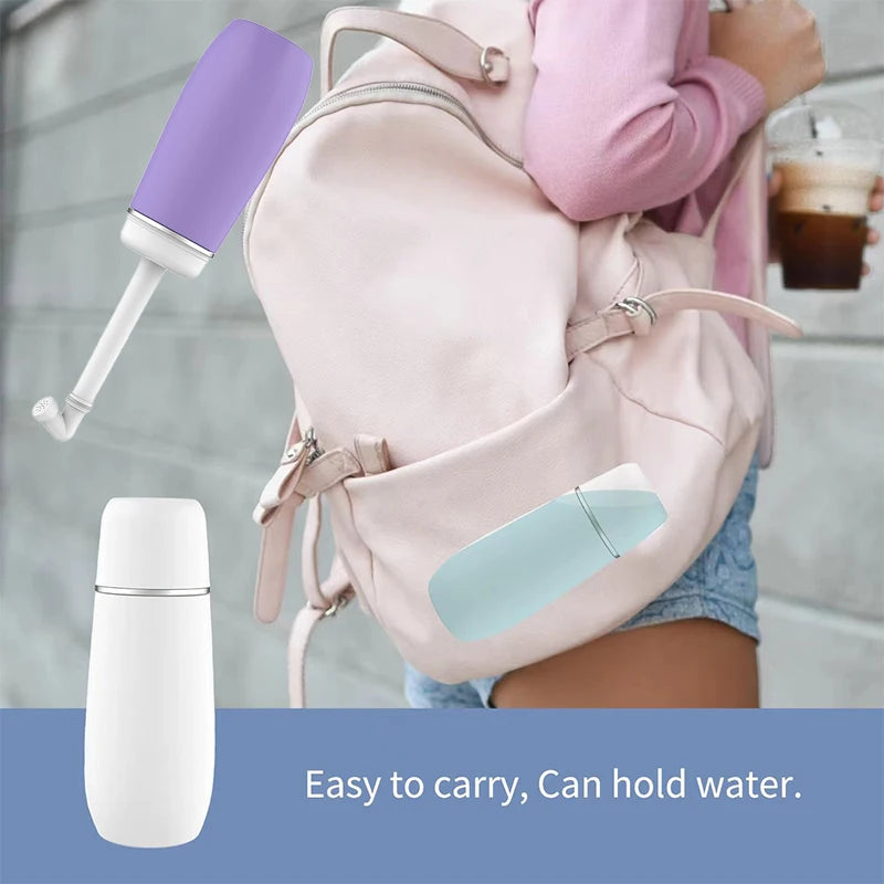 400ML Portable Travel Bidet Irrigator Bottle Pregnant Women Infant Handheld Cleaner Postpartum Recovery Perineal Cleaning Bottle