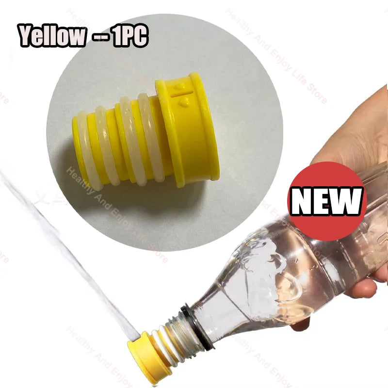 1PC Ultralight Portable Durable Travel Toilet Bidet Cap Water Bottle Hygiene Attachment for Hiking Camping Outdoor Use 6 Colors