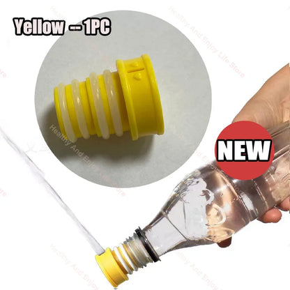 1PC Ultralight Portable Durable Travel Toilet Bidet Cap Water Bottle Hygiene Attachment for Hiking Camping Outdoor Use 6 Colors