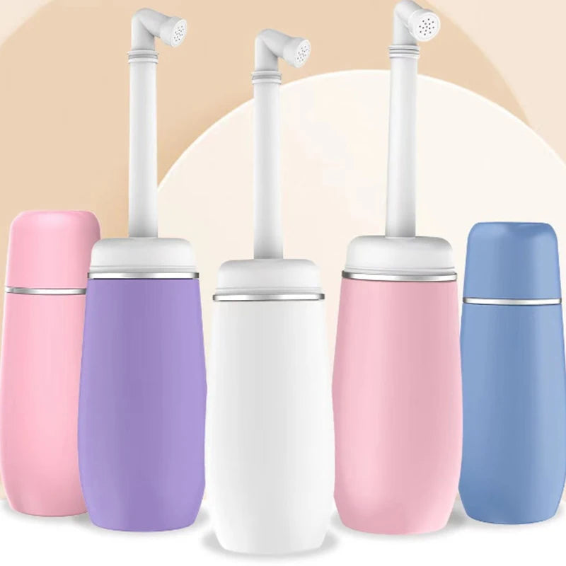 400ML Portable Travel Bidet Irrigator Bottle Pregnant Women Infant Handheld Cleaner Postpartum Recovery Perineal Cleaning Bottle