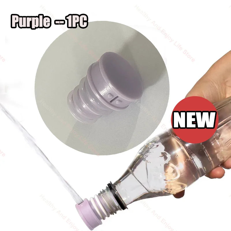 1PC Ultralight Portable Durable Travel Toilet Bidet Cap Water Bottle Hygiene Attachment for Hiking Camping Outdoor Use 6 Colors